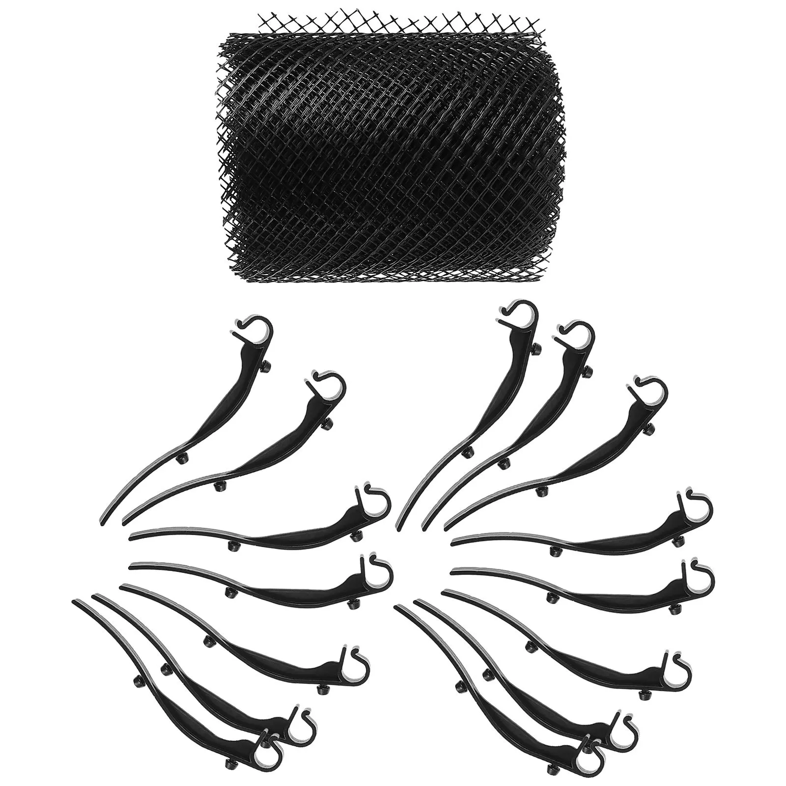 Пластиковая сетка для защиты желобов - Фотография_4