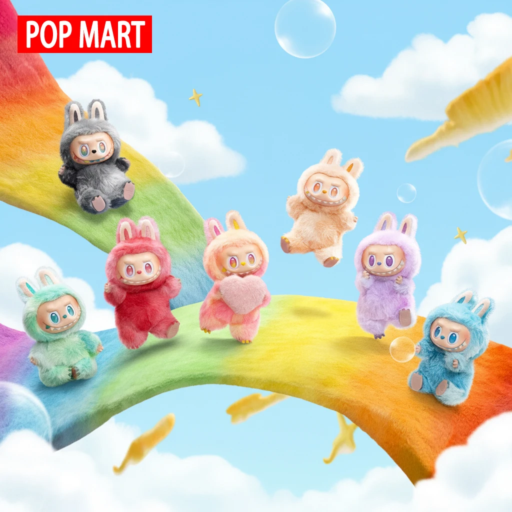 Кукла лабу - идеальный подарок - цвет макарон