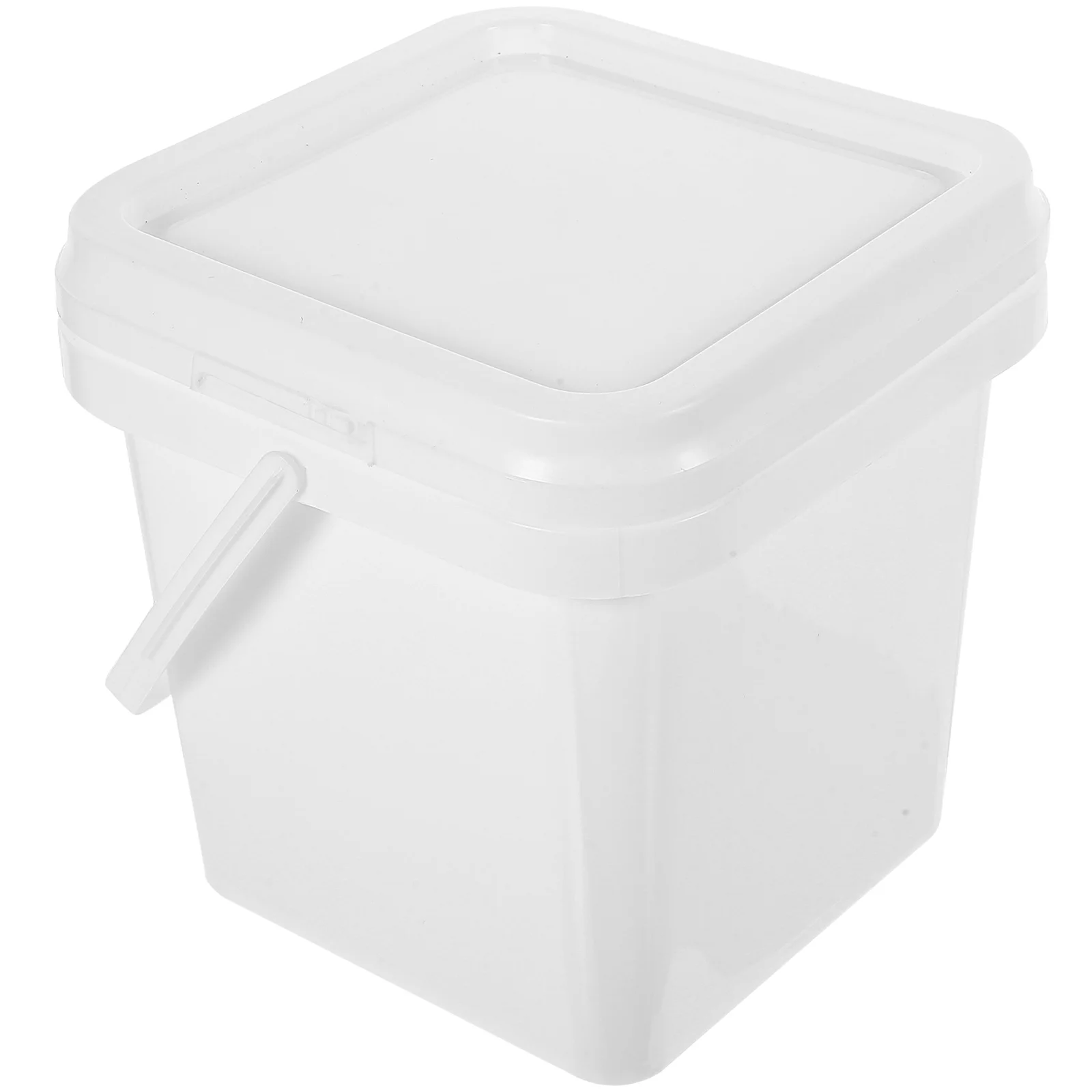 2л белое ведро для краски из абс-пластика и полипропилена с крышкой - Фотография_5