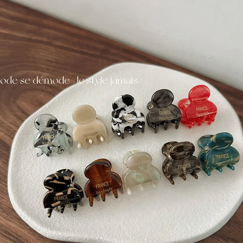 Мини-2 см, ацетатные маленькие заколки для волос - Фотография_3