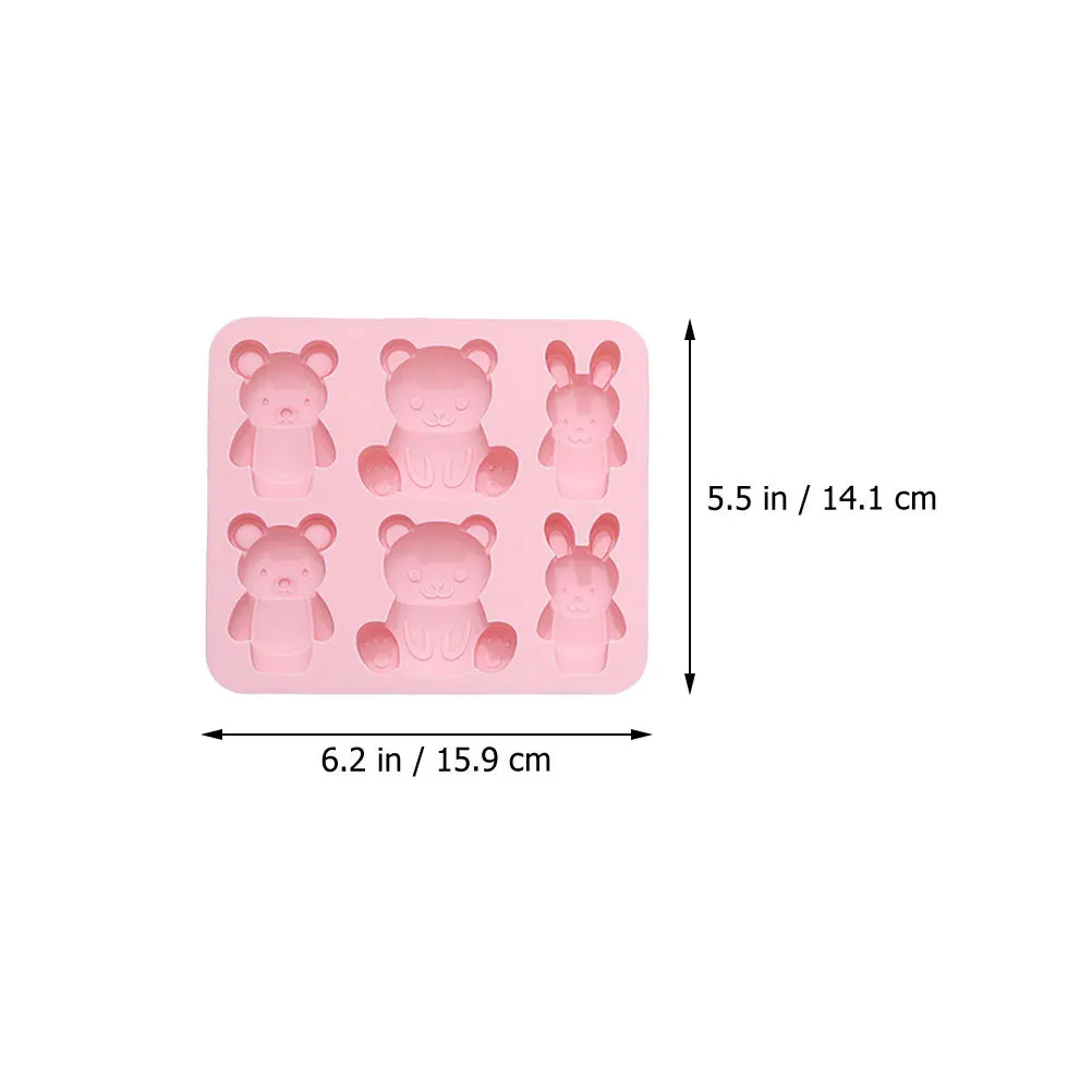 Силиконовая форма в форме медведя - Фотография_3