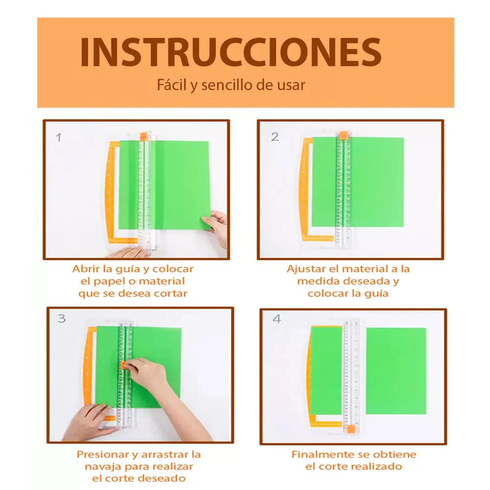 Небольшой портативный резак для бумаги формата а4 с 12 - Фотография_4