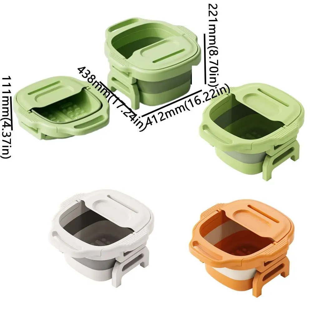 Складная ванна для ног с крышкой - Фотография_6