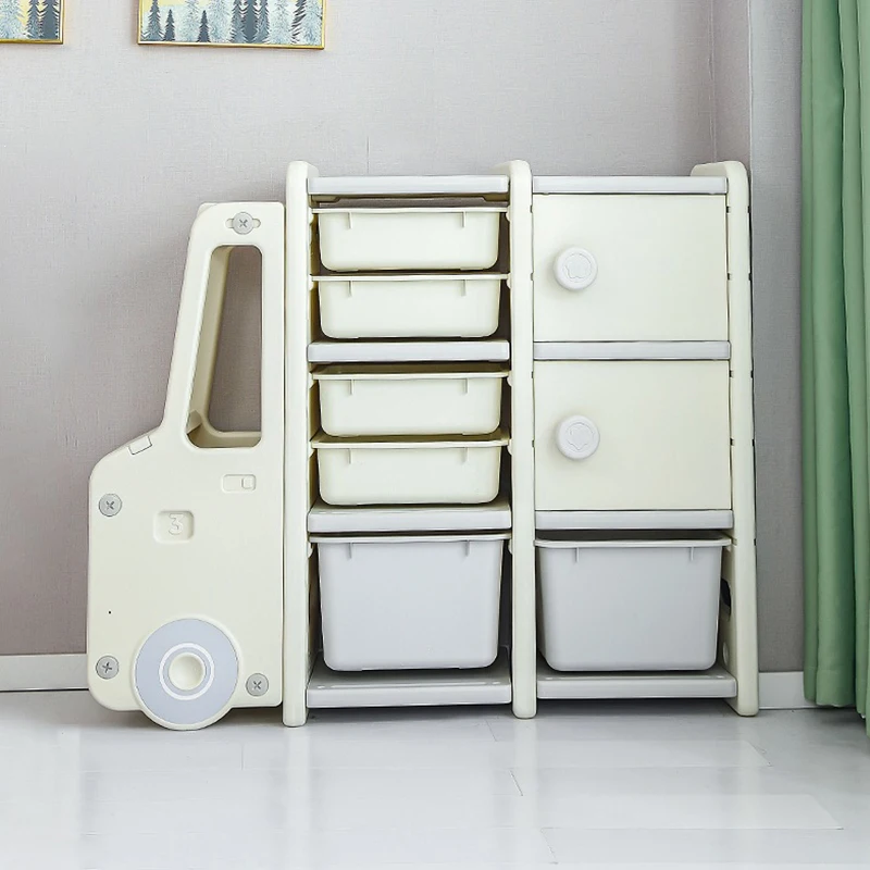 Высококачественная твердая детская полка для игрушек - Фотография_5