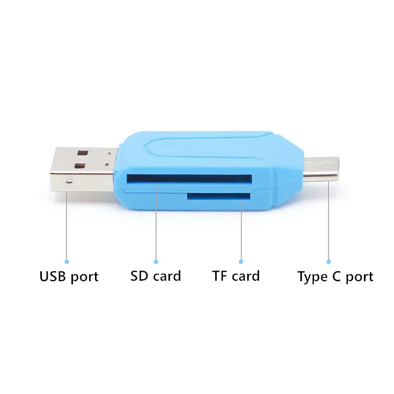 Устройство чтения карт памяти usb2.0 к sd tf - Фотография_2