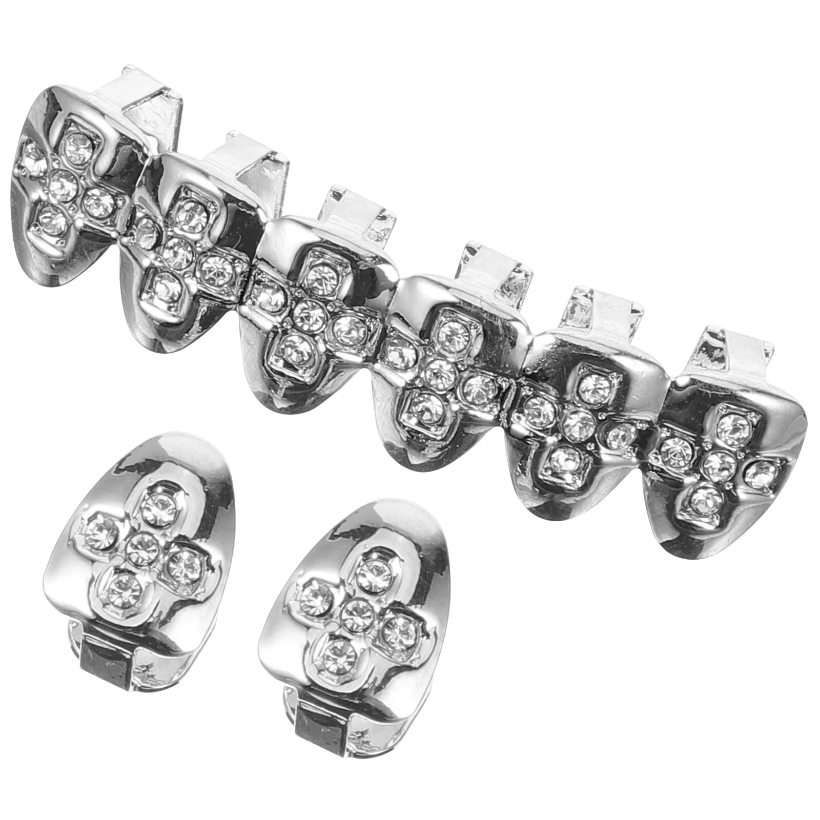 1 комплект, металлические грили для зубов в стиле хип-хоп - Фотография_4