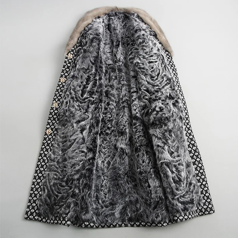 Женская зимняя одежда из искусственного меха с травой - Фотография_2