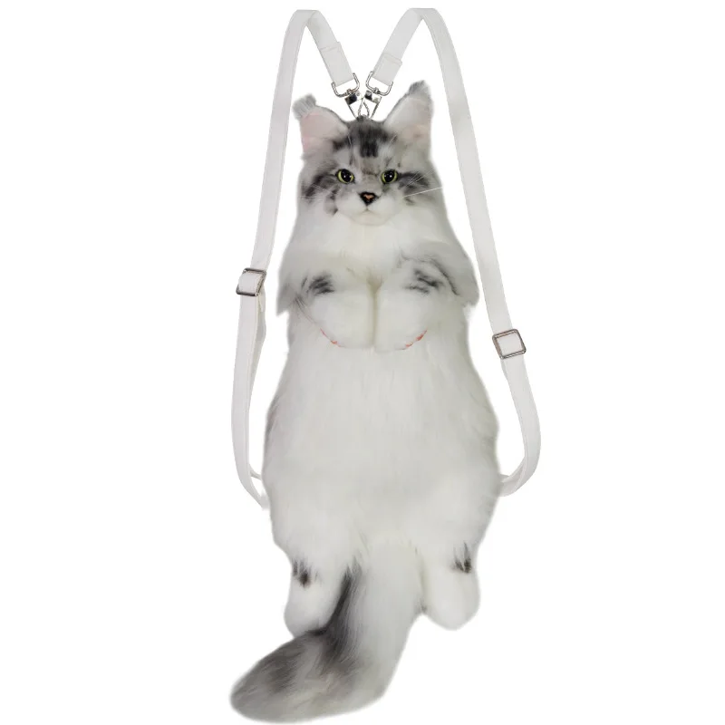 Милый рюкзак с имитацией куклы и кошки - Фотография_6