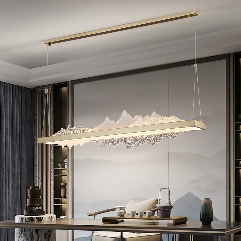 Легкая роскошная и простая барная лампа - Фотография_2