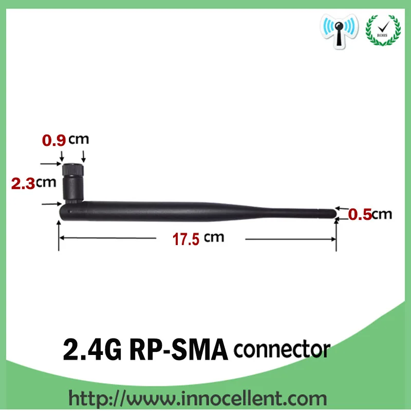 Eoth 2,4g антенна 5dbi sma женский wlan wifi 2