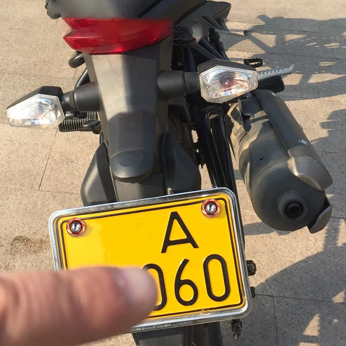 6 мм мотоциклетные винты для номерного знака