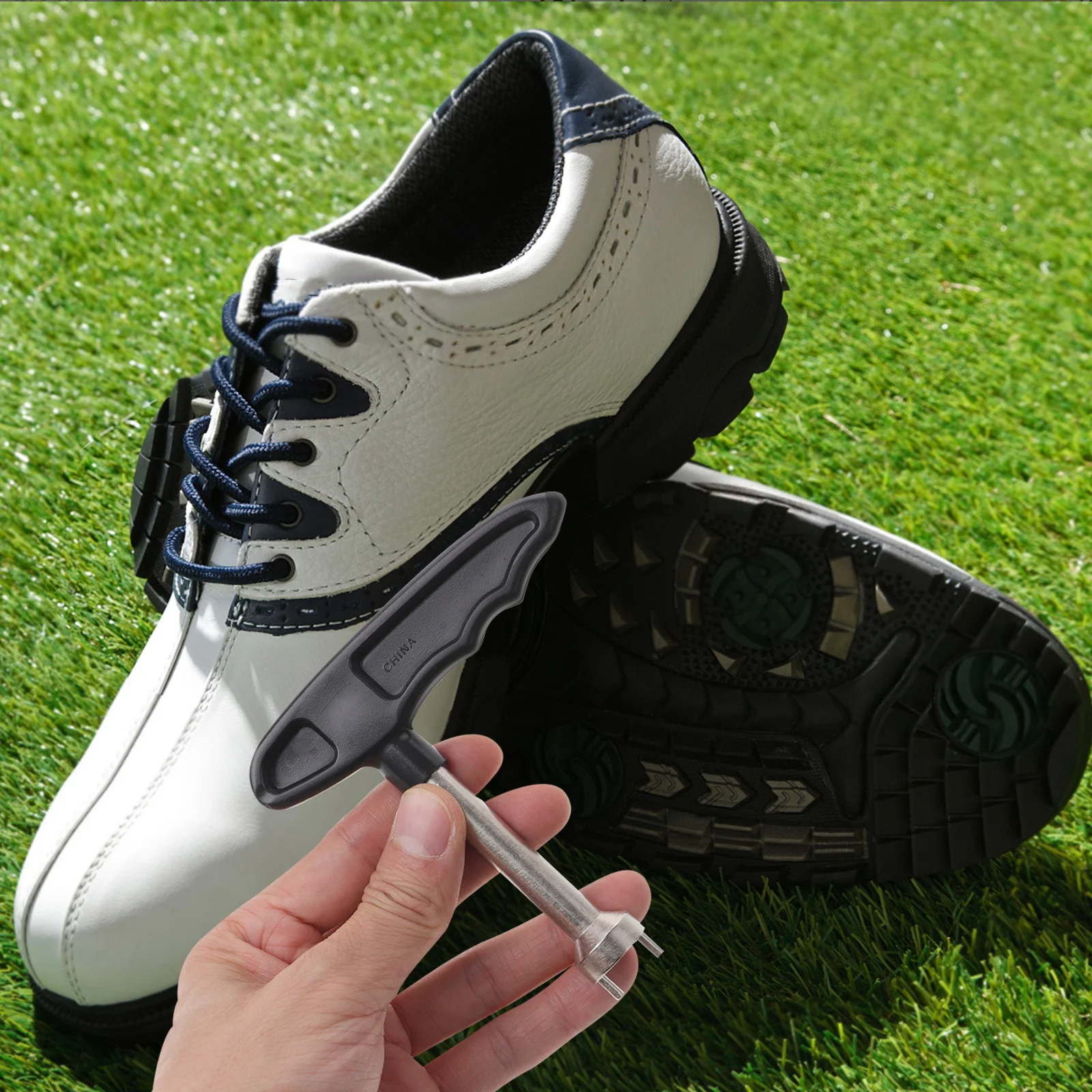 Ключ с шипами для обуви для гольфа - Фотография_5