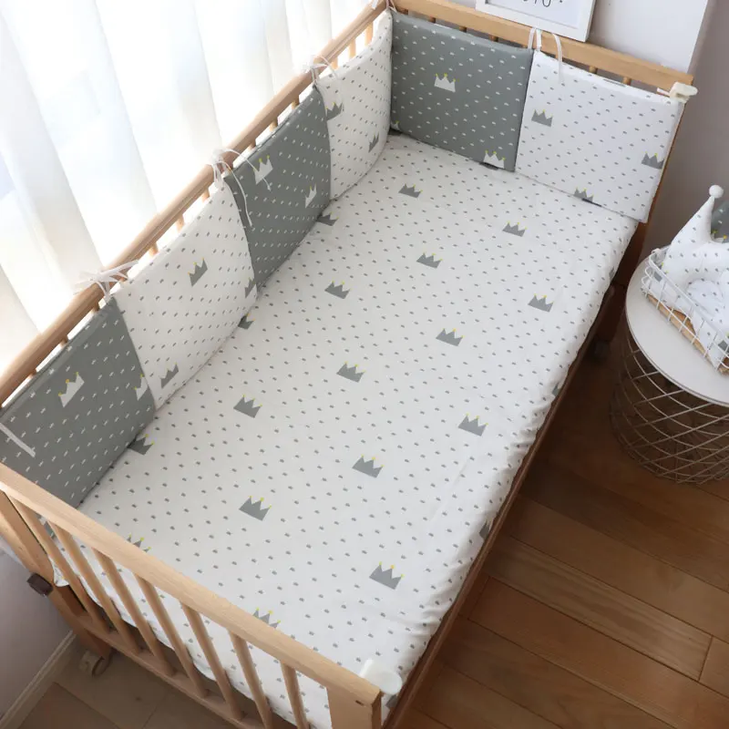 Детские бамперы для новорожденных в скандинавском стиле - Фотография_6