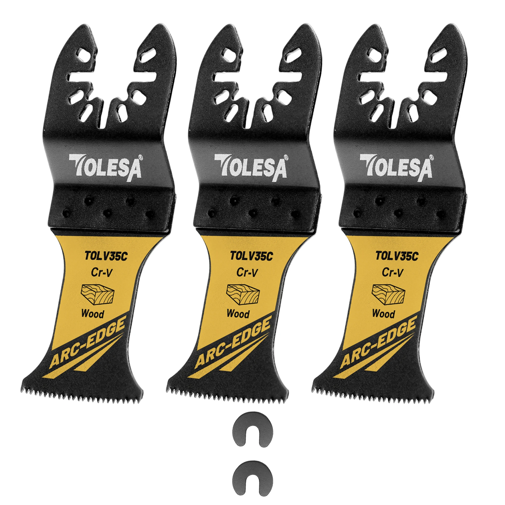 Набор осциллирующих пильных полотен с дуговой кромкой - Фотография_2