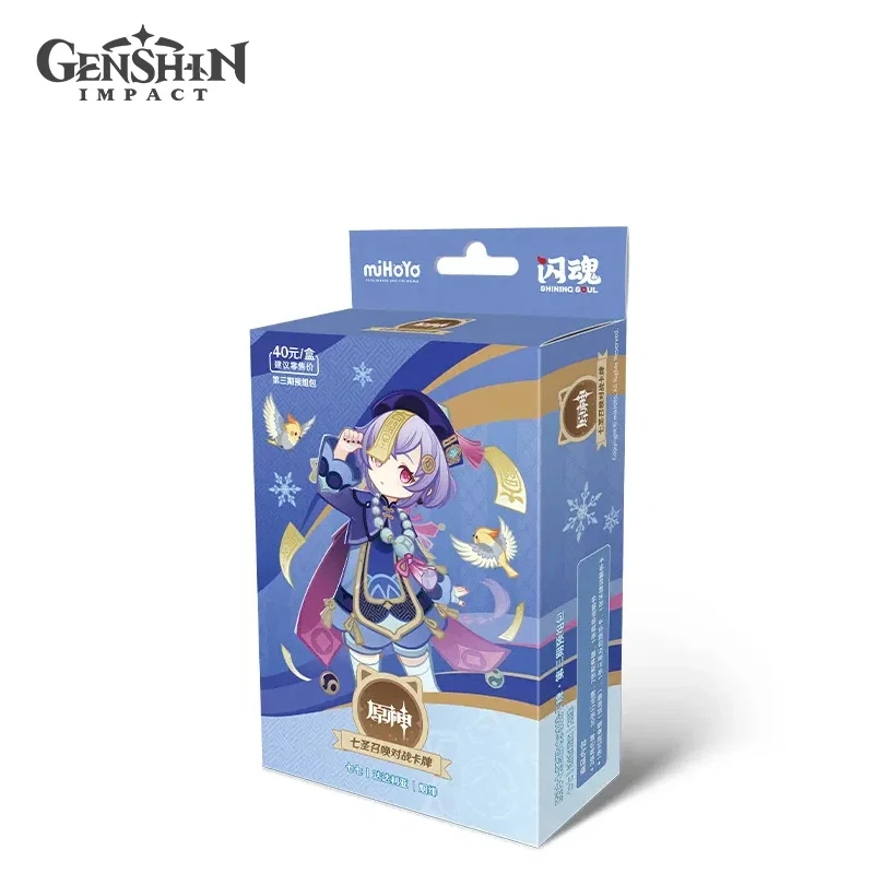 Официальный пакет карт genshin impact genius invokation tcg - Фотография_5