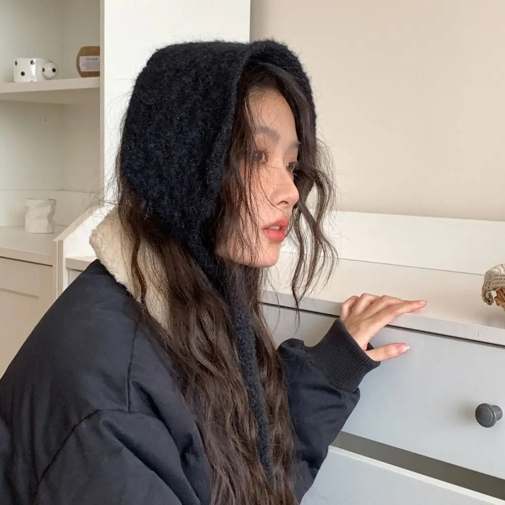 Индивидуальные утолщенные шерстяные наушники с ремешками - Фотография_2