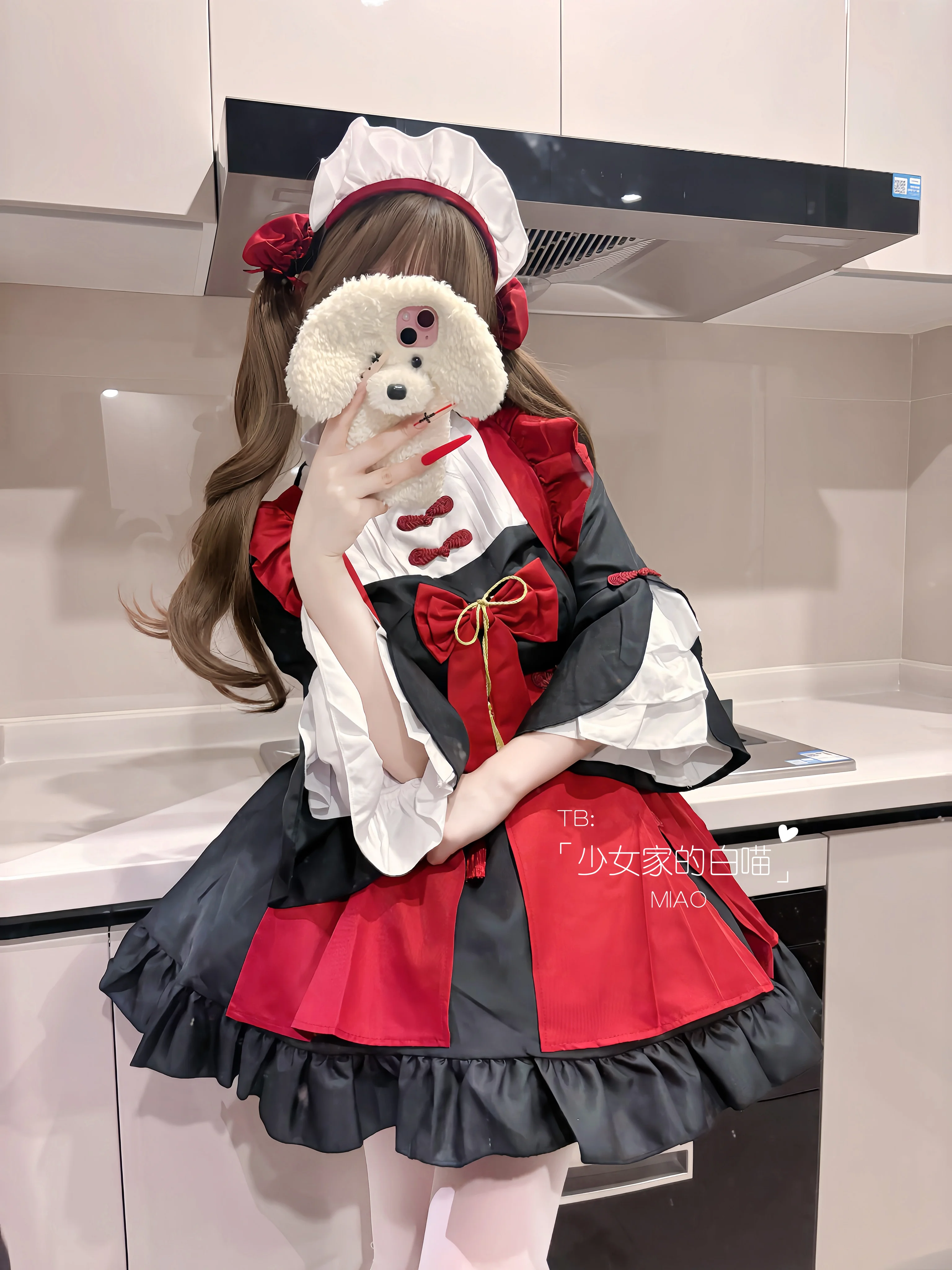 L-5xl, милое рождественское платье - Фотография_4