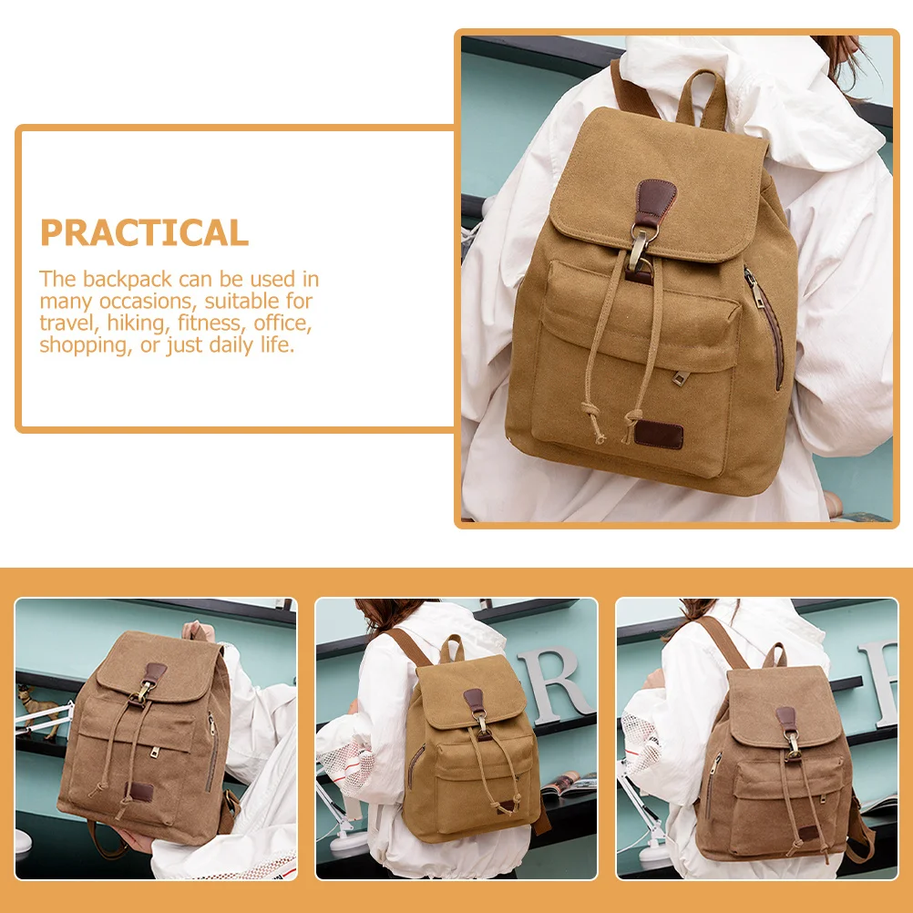 Прочный холщовый рюкзак - Фотография_6