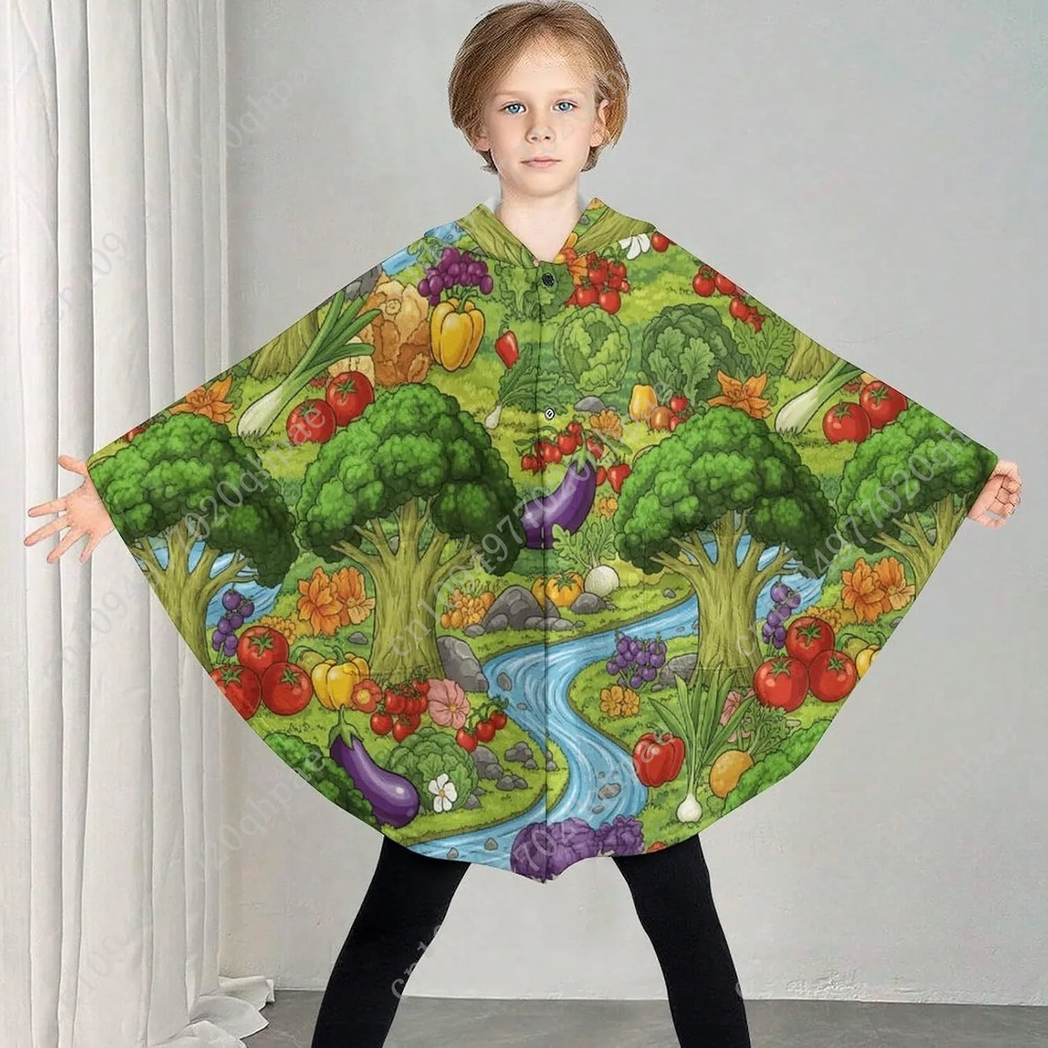 Уютный фланелевой свитер-одеяло - Фотография_2