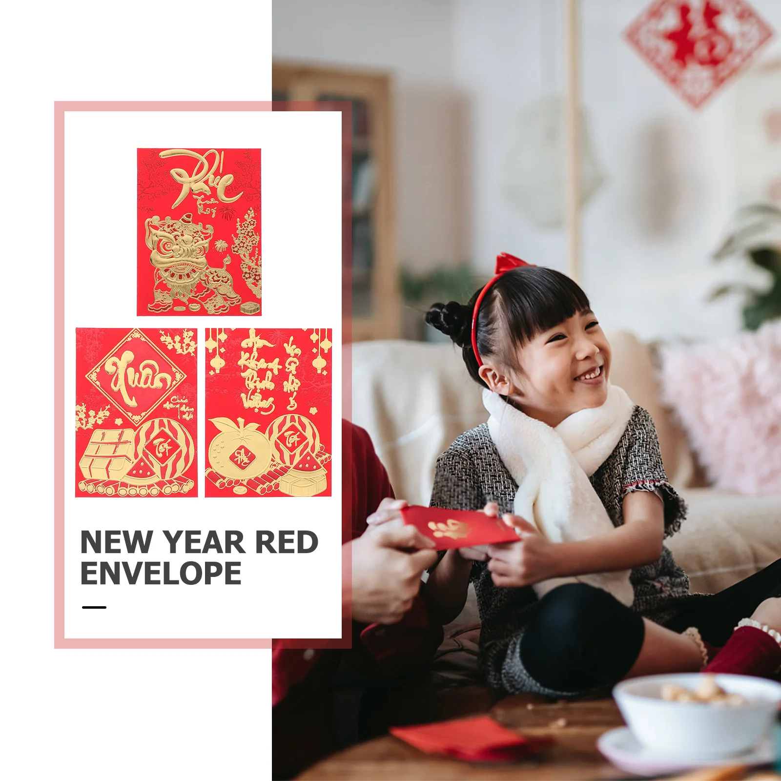 Hong bao счастливые денежные пакеты - Фотография_6