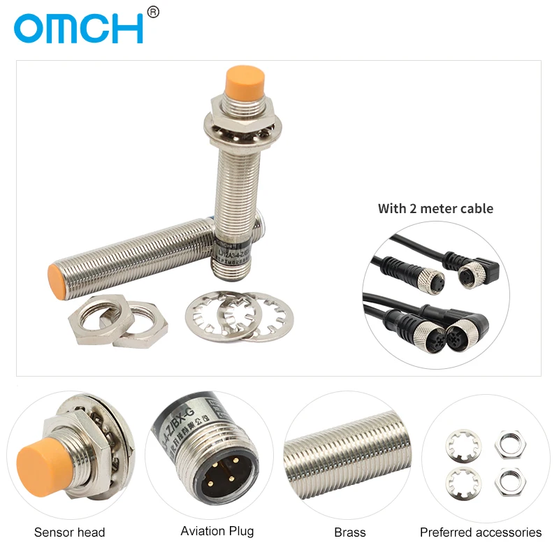 Индуктивный датчик приближения omch lj8 lj12 lj18 - Фотография_3