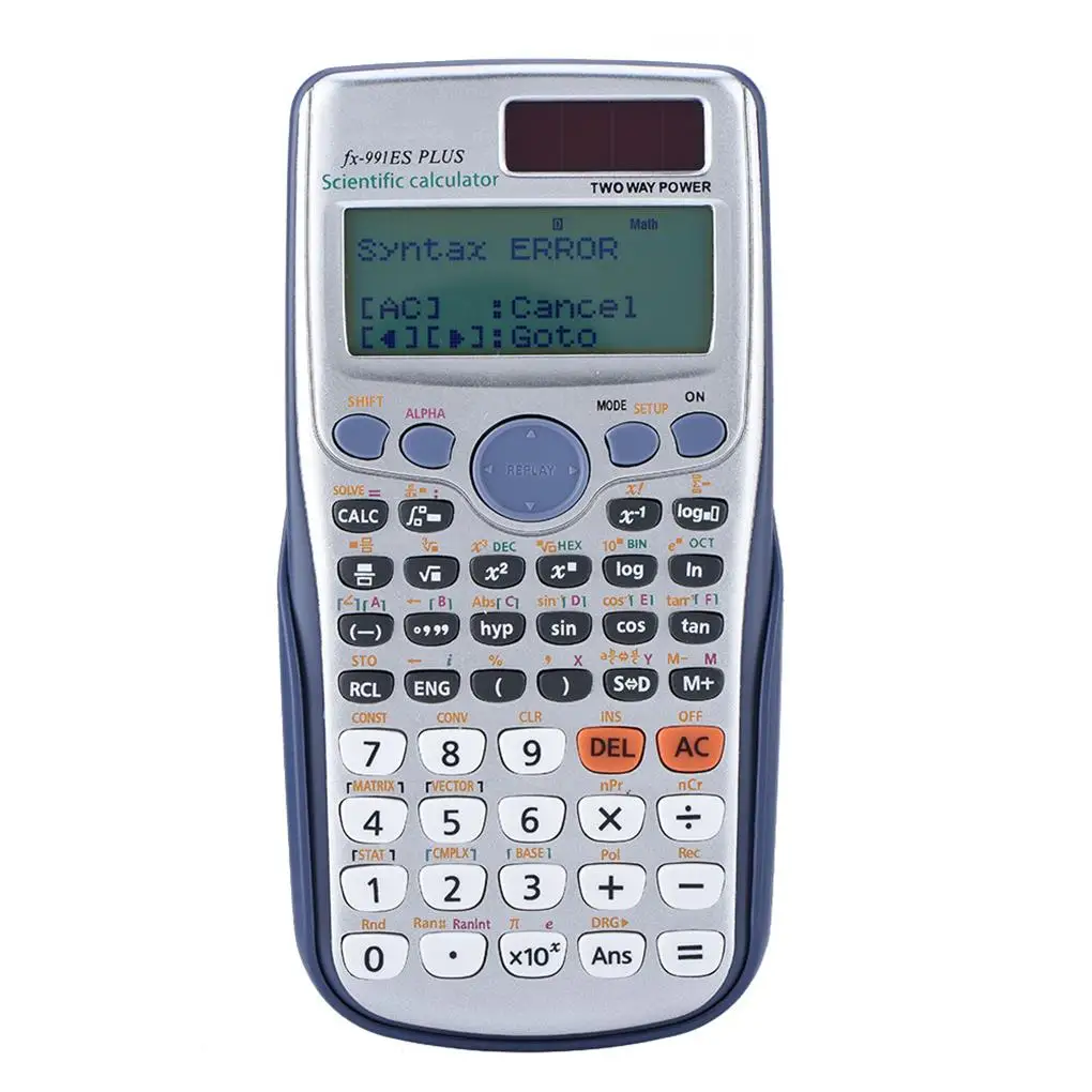 Калькулятор fx-991es-plus - Фотография_4