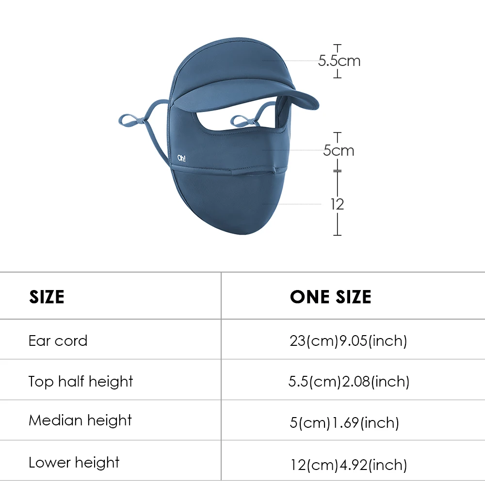 Ohsunny зимняя полнолицевая теплая маска - Фотография_6