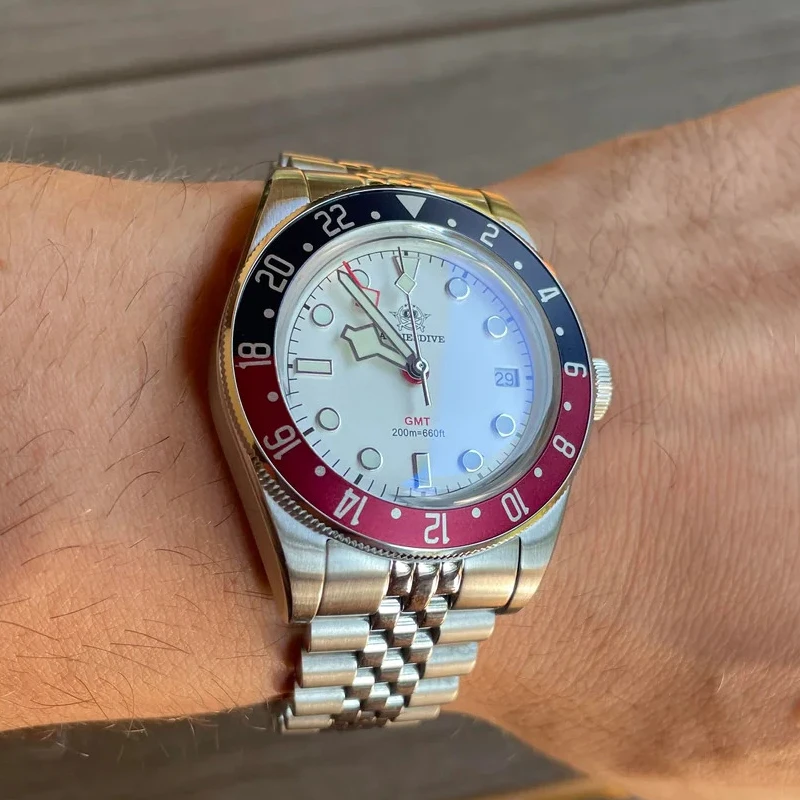 Addiesdive gmt часы для мужчин - Фотография_2