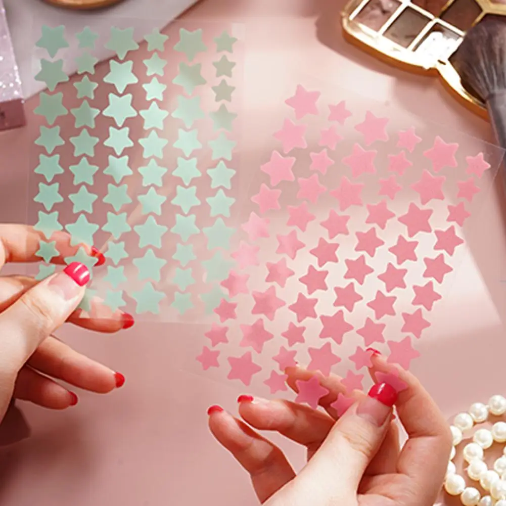 Невидимый пластырь от прыщей в форме звезды - Фотография_5