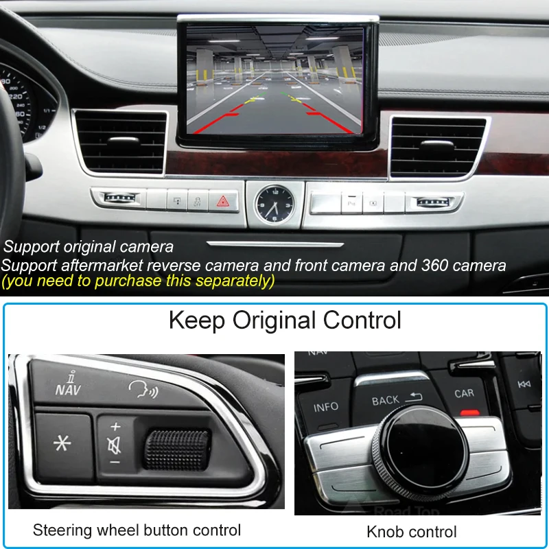 Беспроводной интерфейс carplay android auto для audi a8 rs8 s8 mmi 3g - Фотография_3