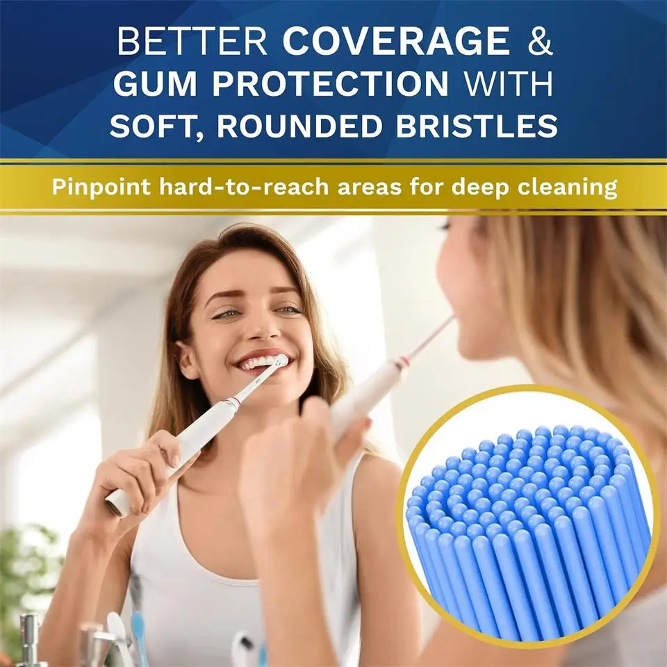 Сменные насадки для зубных щеток для oral-b braun - Фотография_2