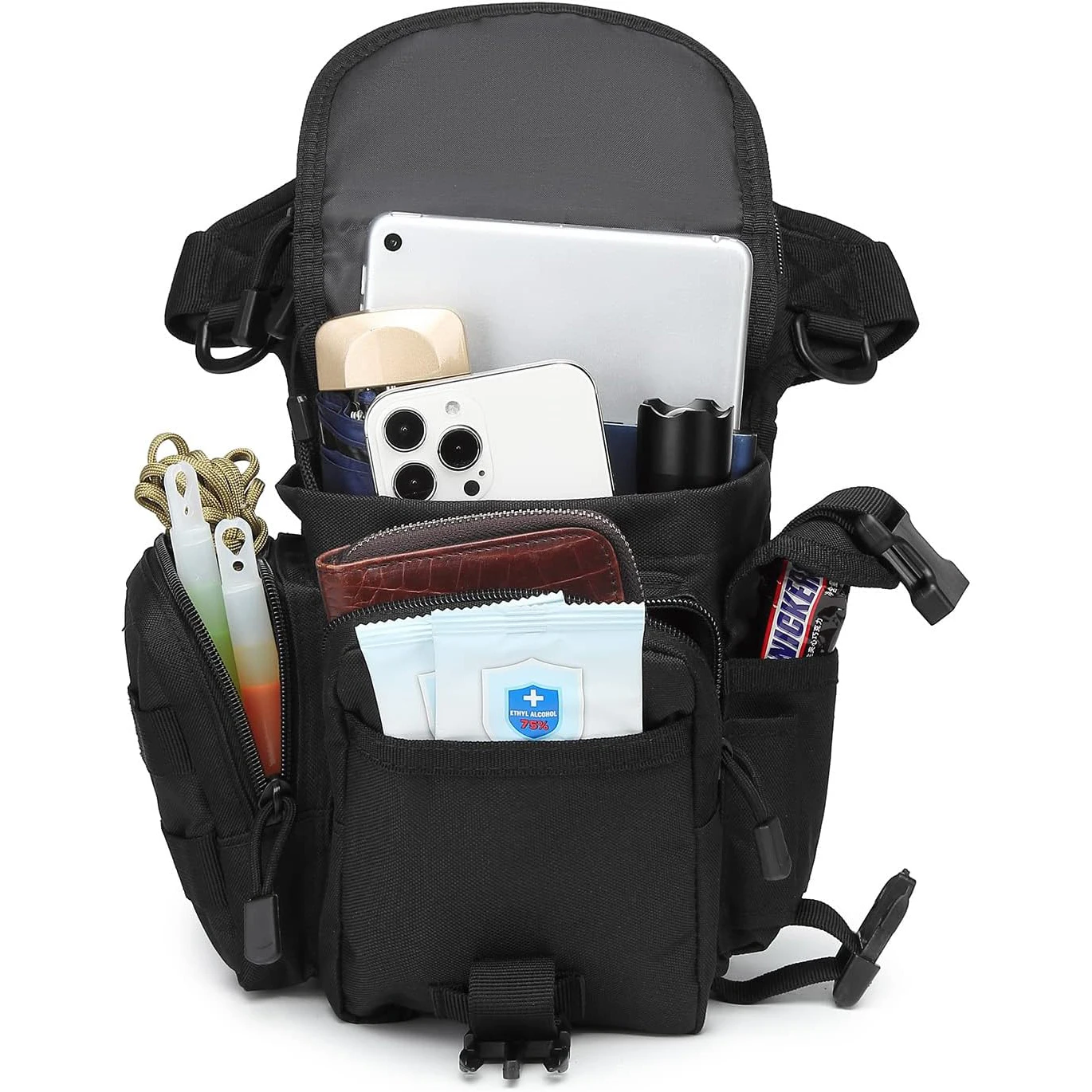 Тактическая нейлоновая сумка на пояс для пеших прогулок - Фотография_6