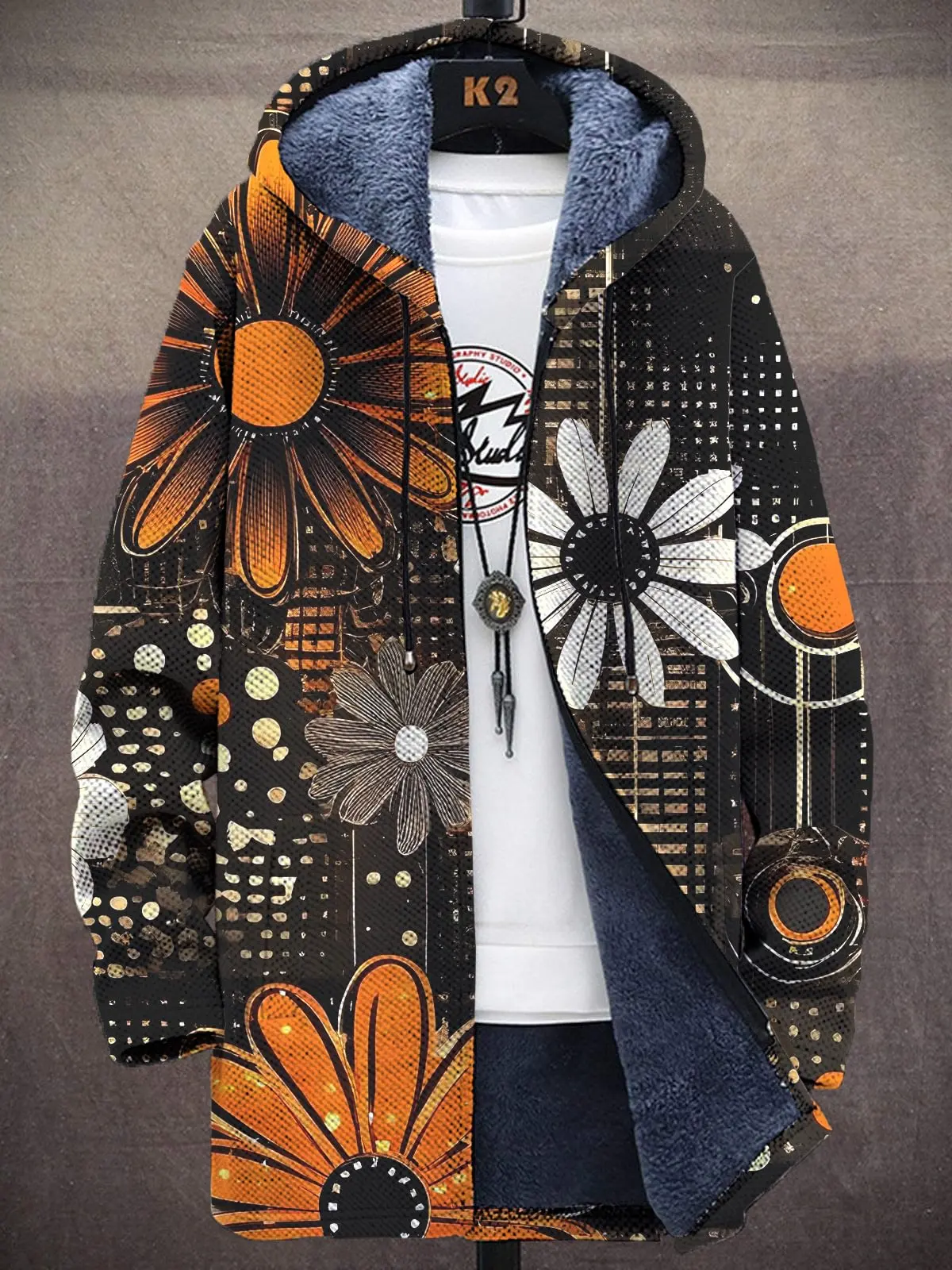 Красочные цветы принт унисекс плюшевый