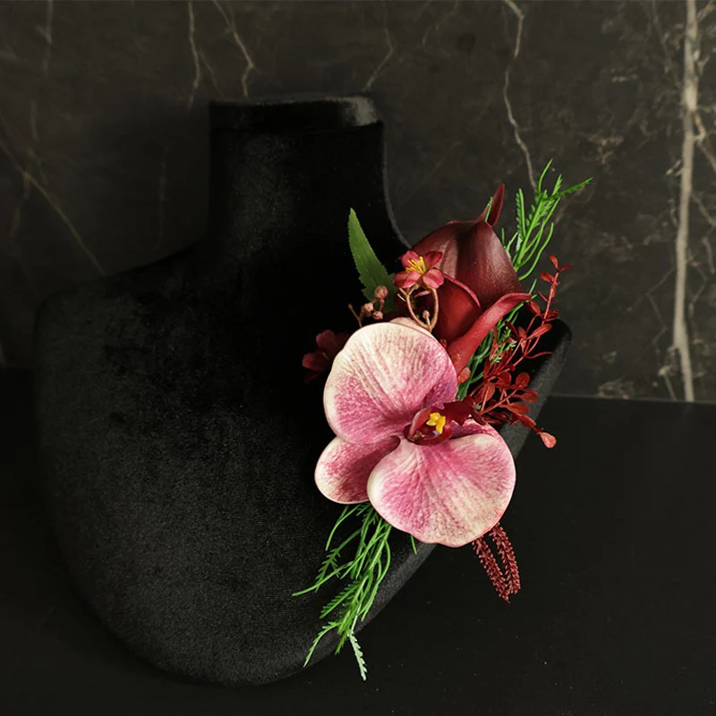 25021, розово-красный богемный