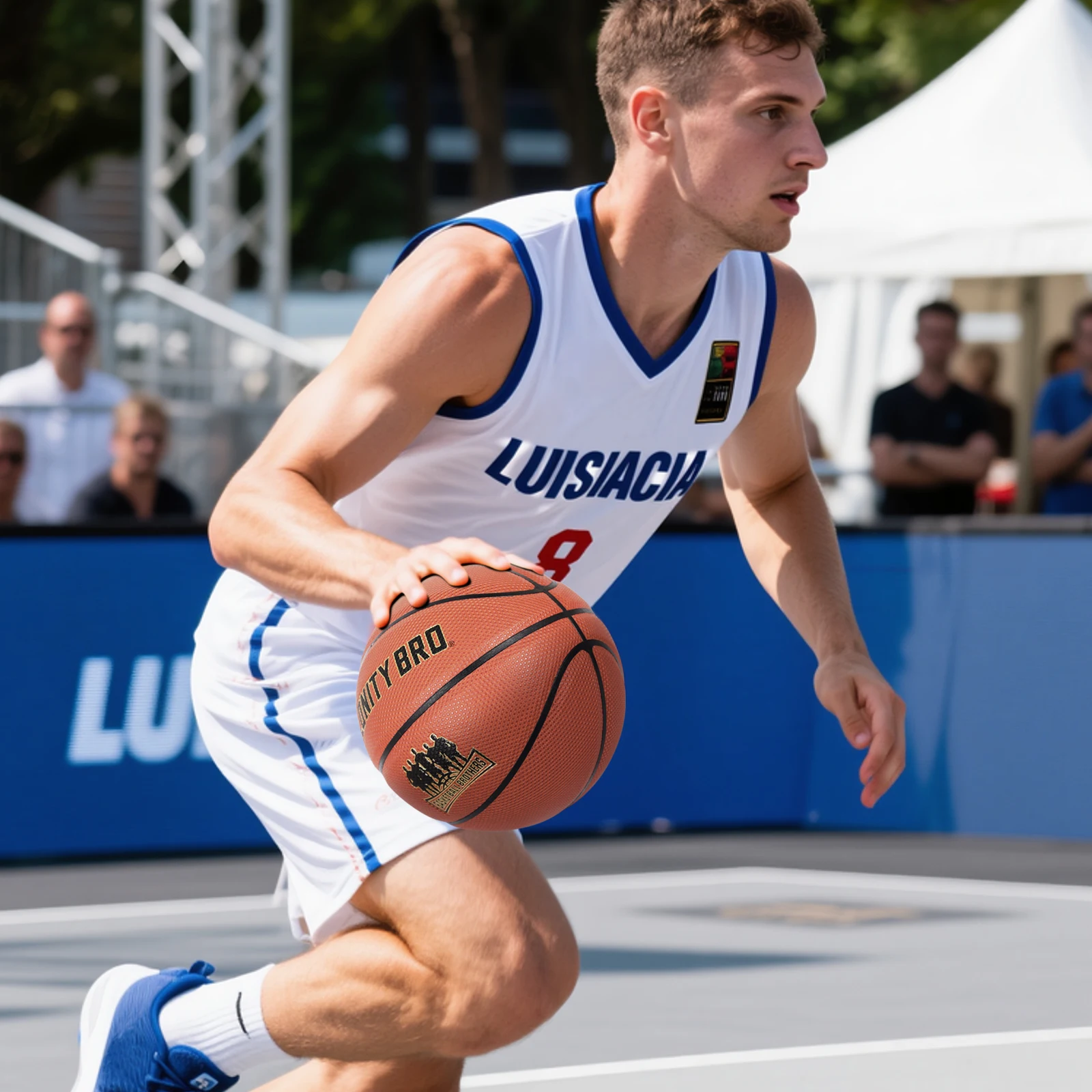 Коричневые баскетбольные мячи из - Фотография_4