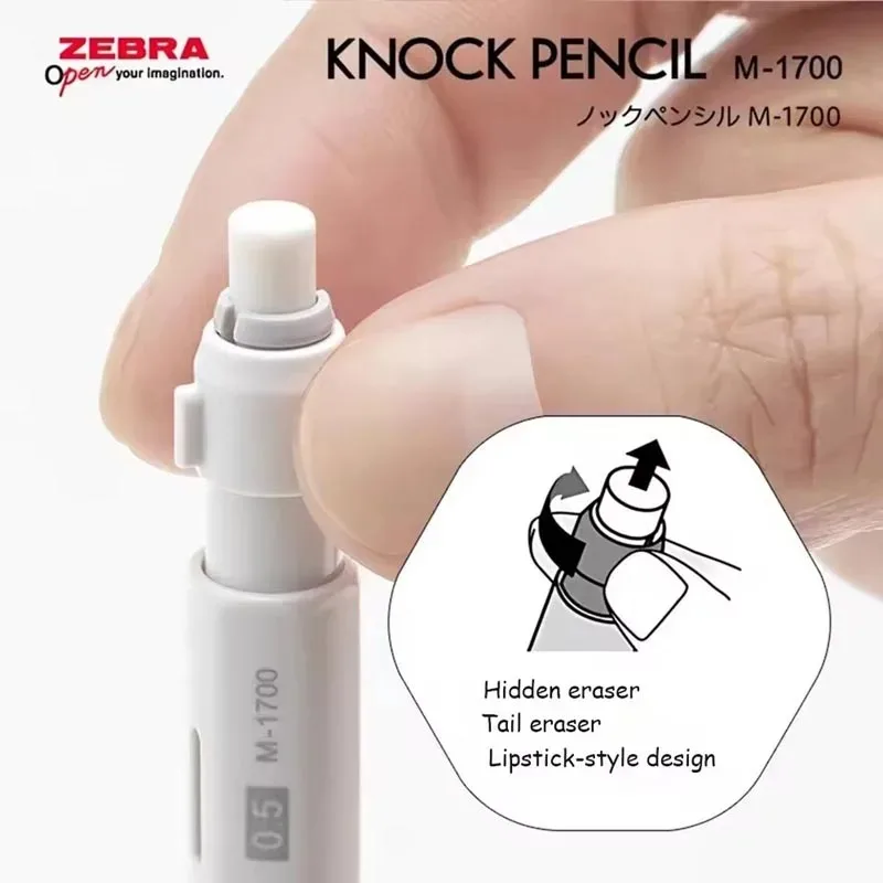 Японский механический карандаш zebra shake the out lead core ma117 - Фотография_5