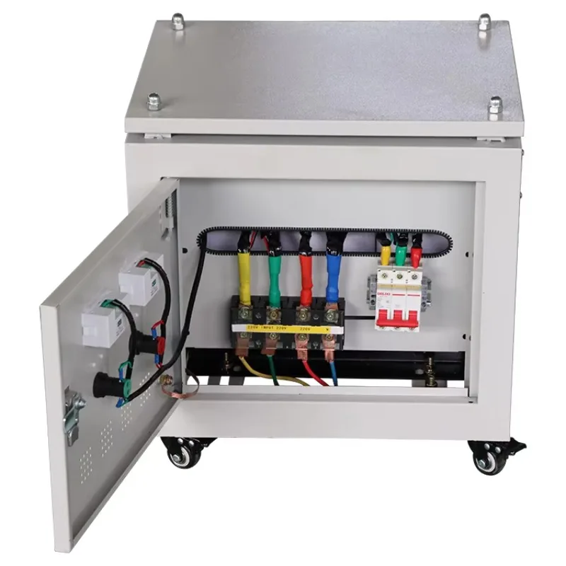 Высококачественный 3-фазный сухой силовой трансформатор 10 ква - Фотография_5