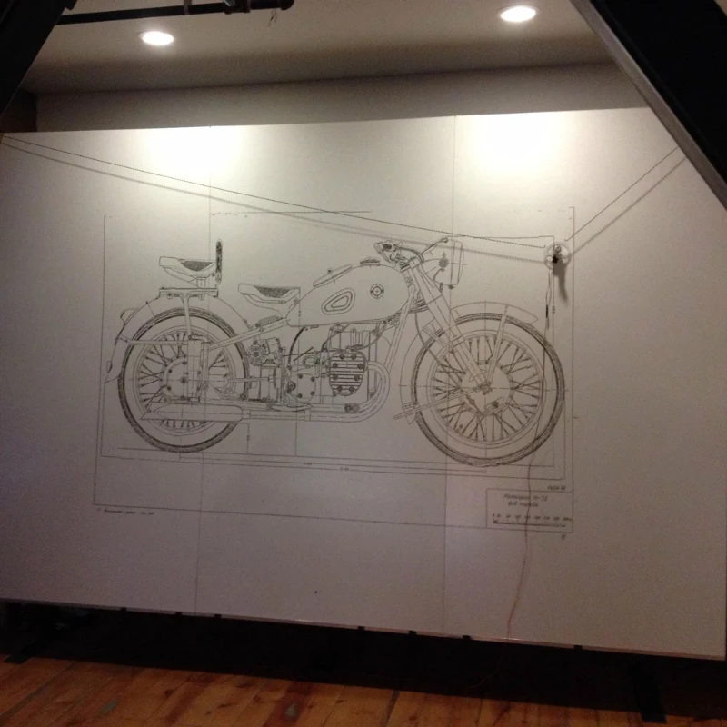 Робот для рисования стен с кабельным - Фотография_3