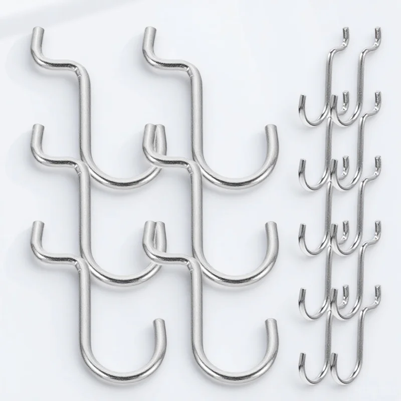 Металлические вешалки для перфорированной доски