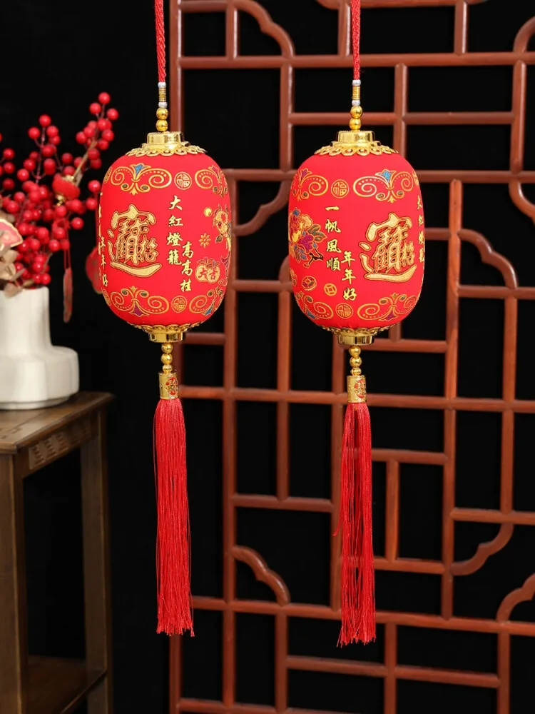 Китайские новогодние длинные фонарики - Фотография_5