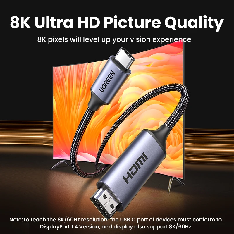 Ugreen usb c — 4k 8k hdmi-совместимый - Фотография_2