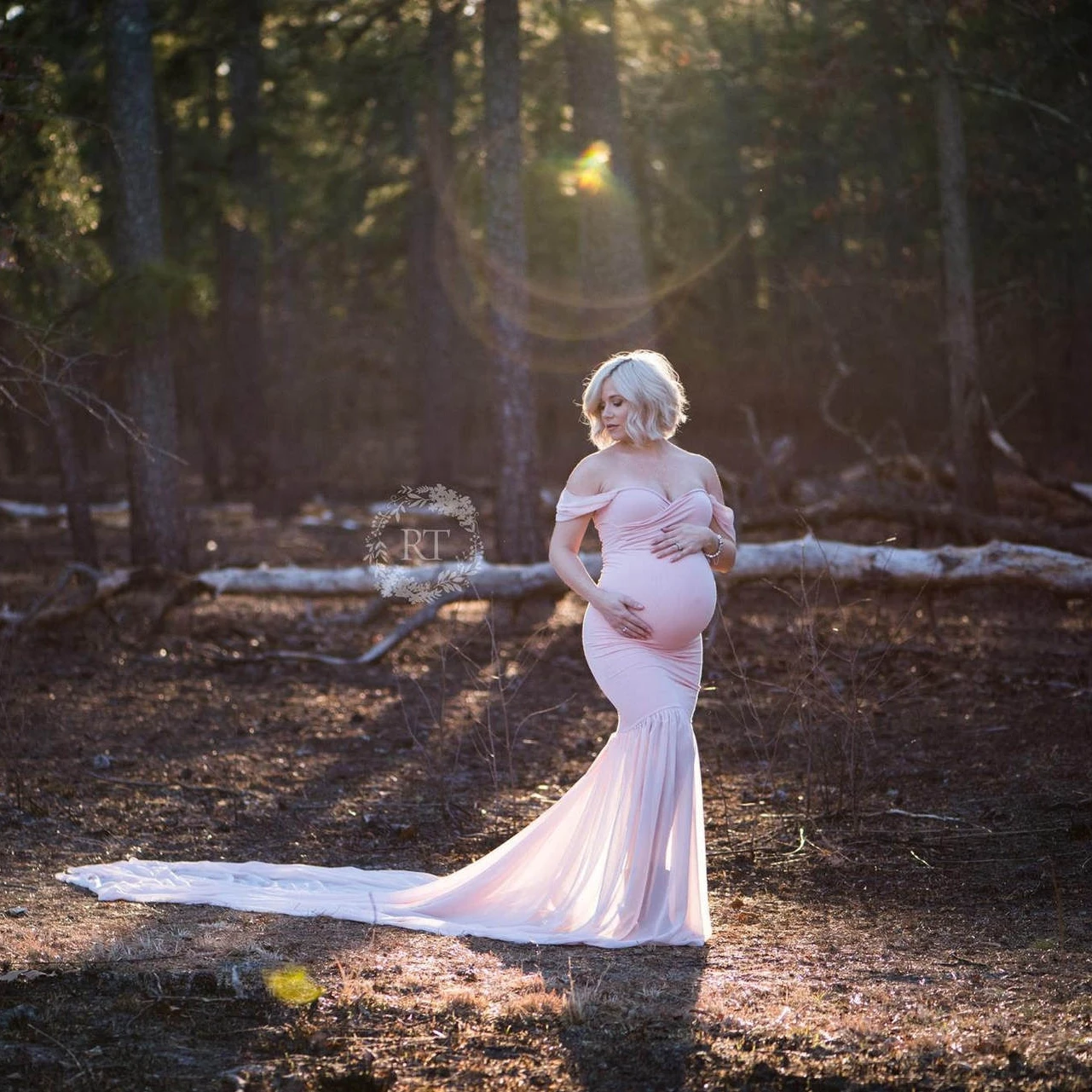 Шифоновые платья для беременных для фотосессии