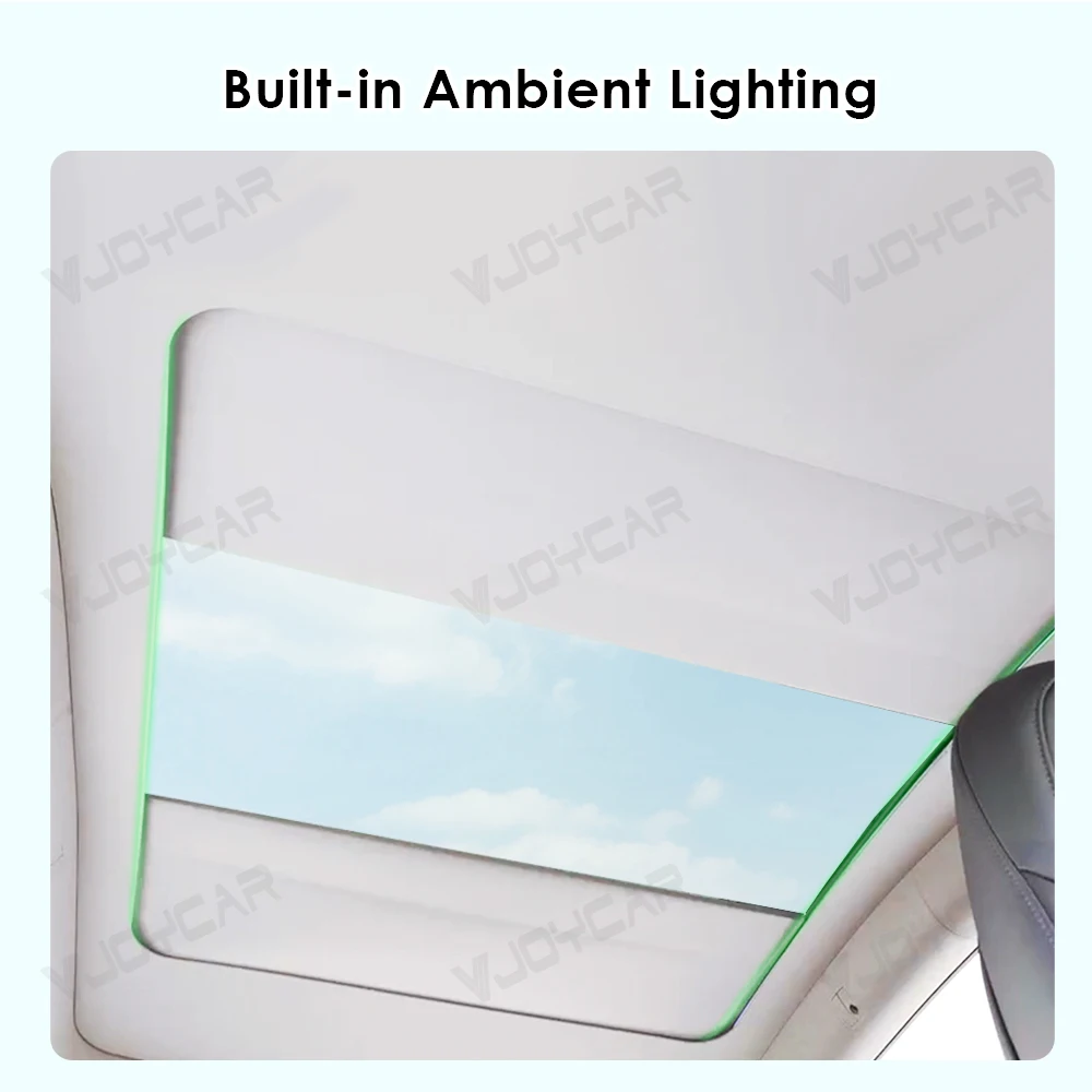 Новый электрический солнцезащитный козырек для tesla model y new y juniper - Фотография_3