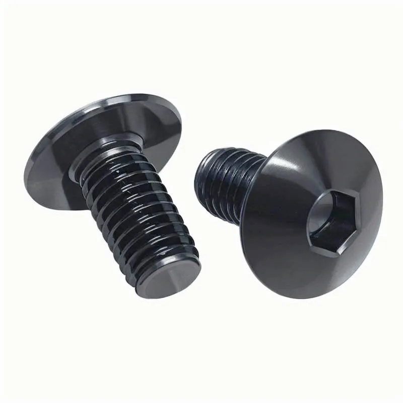 Черные винты с шестигранной головкой