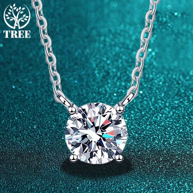 Женское ожерелье из серебра 925 пробы