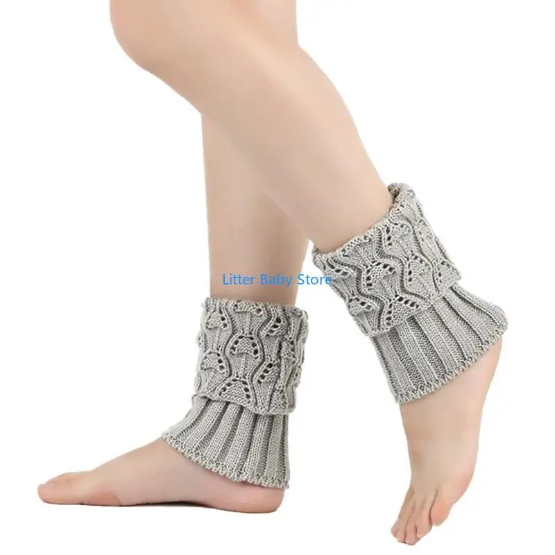 N80c модные однотонные гетры детские - Фотография_4