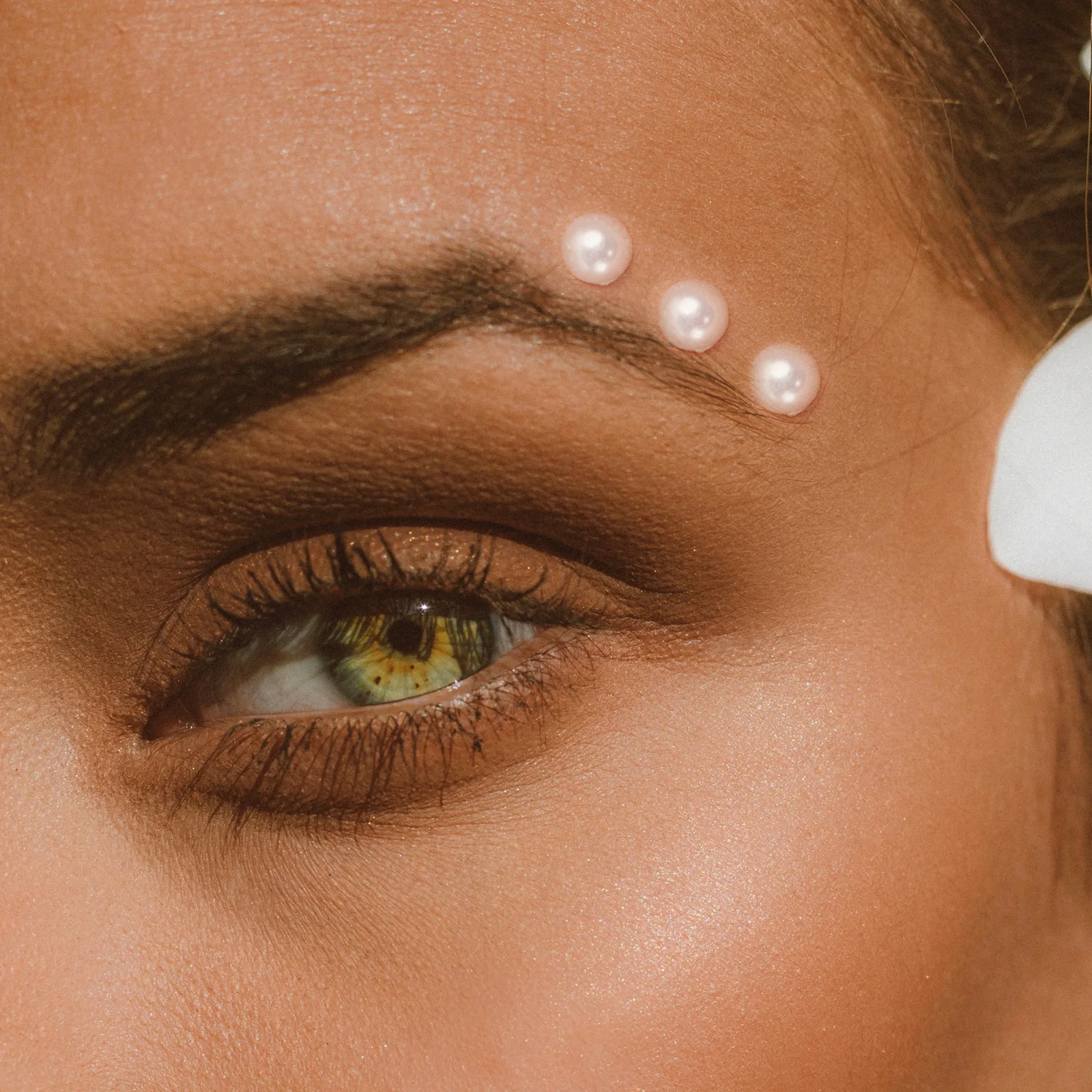 4 листа клейкие жемчужные наклейки