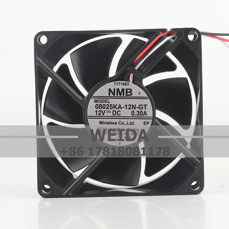Новый инвертор nmb 08025ka-12n-gt 8025 dc 12 в 0