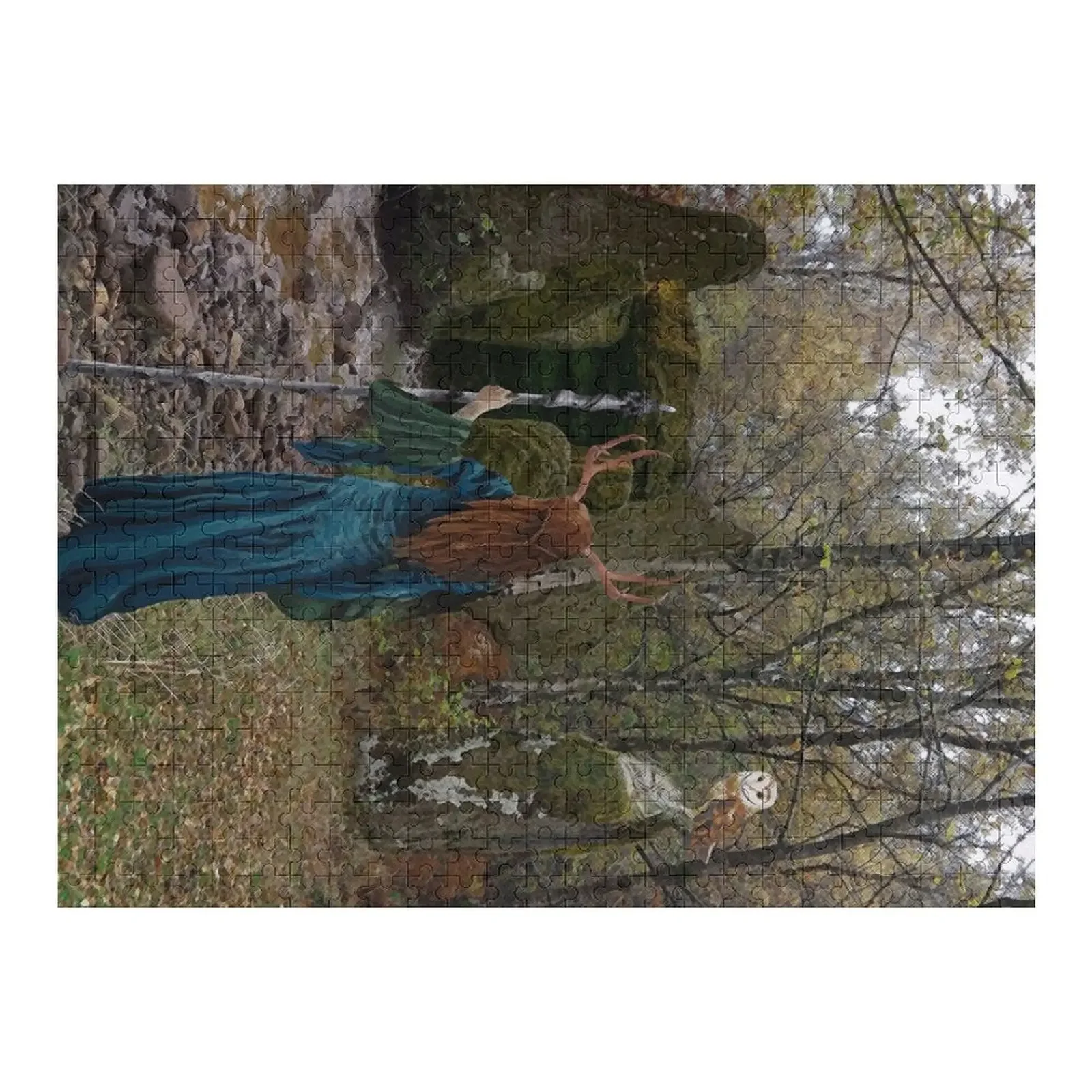 Пазл «урожай луна» детский персонализированный