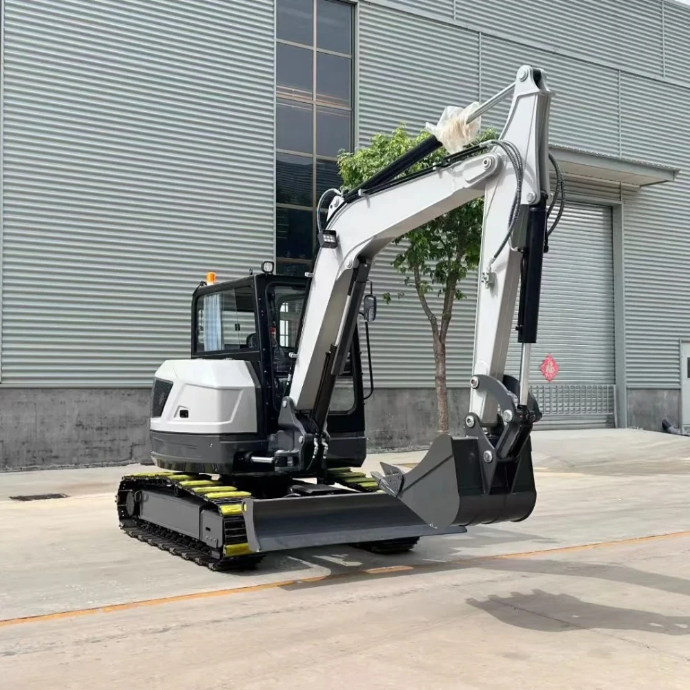 Новый 6,5-тонный мини-экскаватор kubota с двигателем